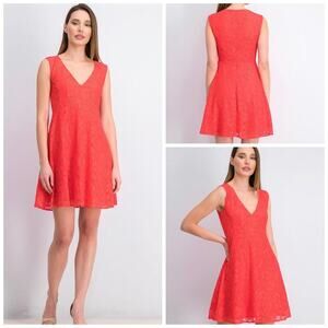 French Connection Austin Pink Eso Lizzie Ruth Lace Dress Women’s Size 2 NEW